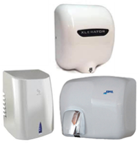 Secadores de mano automaticos y manuales