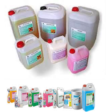 Productos y articulos quimicos de limpieza